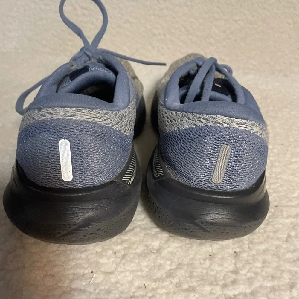 Brooks Adrenaline GTS 24 Womens Running Shoes Blue Grey 1204261B462 Size 8 paint - Picture 3 of 10